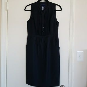 J. Crew Super 120's black dress